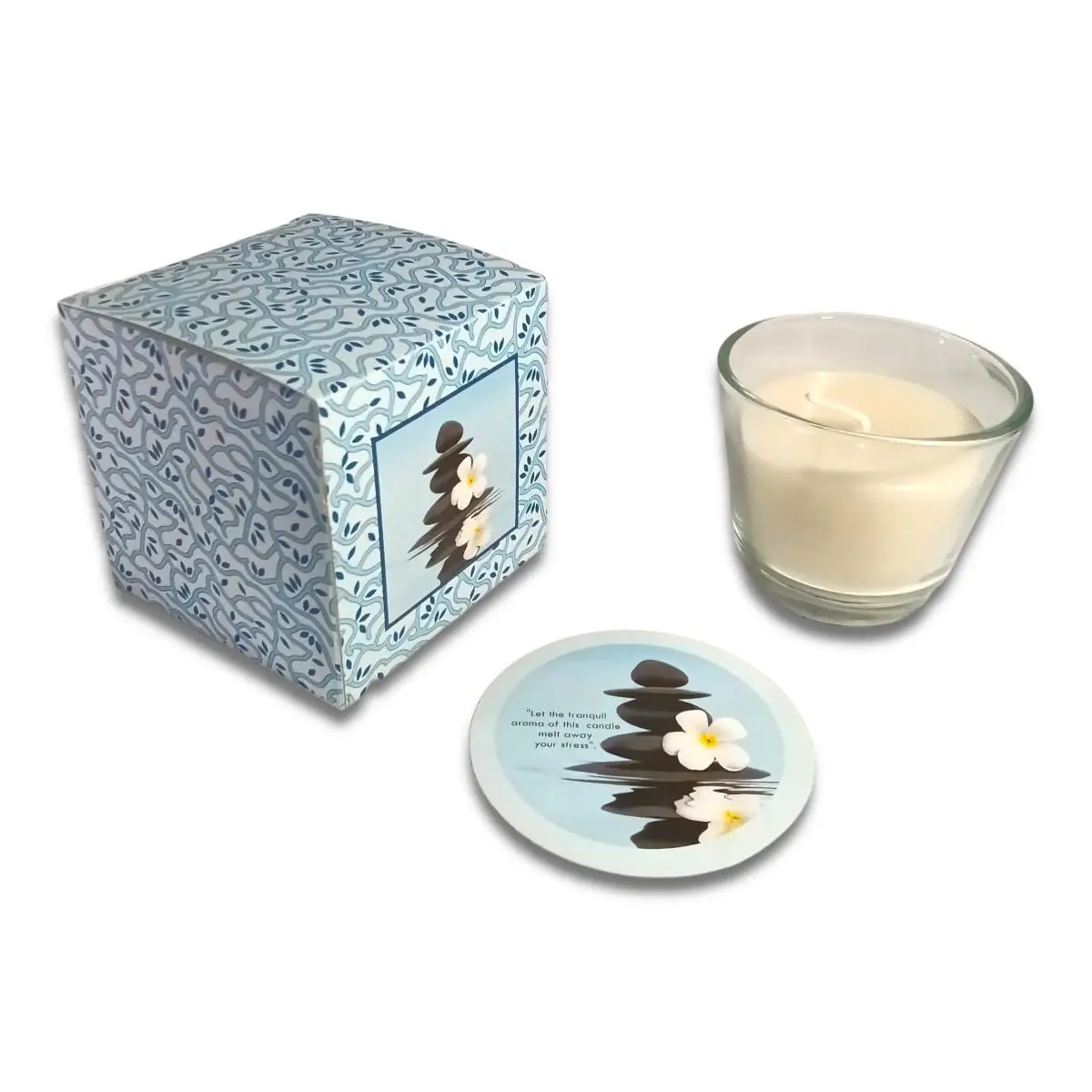 Jaygee GSpa Blue Tranquil Premium Scented Jar Candle