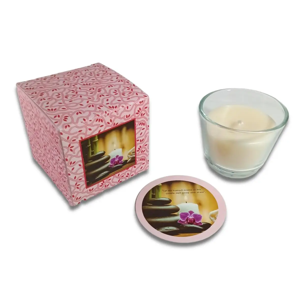 Jaygee GSpa Purple Orchid Premium Scented Jar Candle