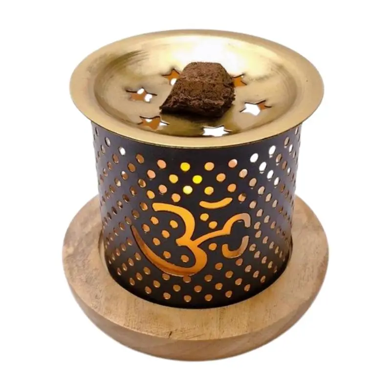 Handcrafted Bakhoor Burner – Divine Om Design